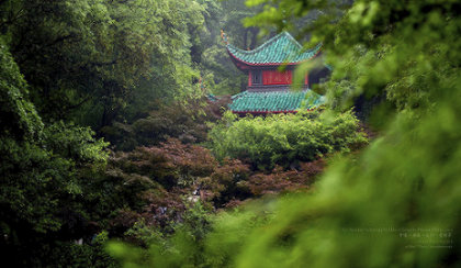 The Autumn-Admiring Pavilion, Changsha