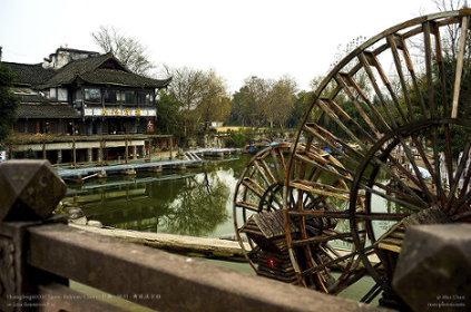 The Huanglongxi Old Town Waterwheel | 黄龙溪