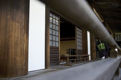 Kyoto Temple and the Monk