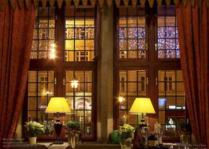 Restaurant at The Rynek, Wrocław, Poland