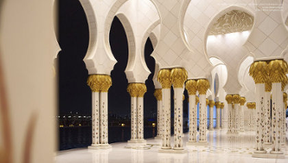 The Sheikh Zayed Grand Mosque, Abu Dhabi