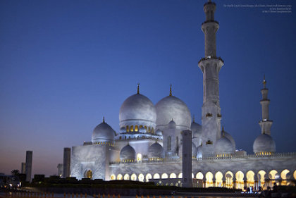 The Sheikh Zayed Grand Mosque, Abu Dhabi