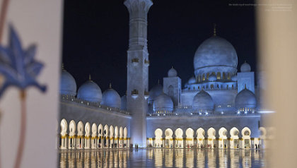 The Sheikh Zayed Grand Mosque, Abu Dhabi