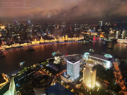 Night View from Pudong, Shanghai, China