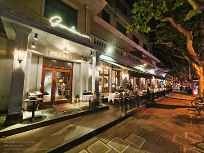 A French Restaurant, Shanghai, China